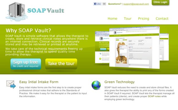 Soap Vault Website